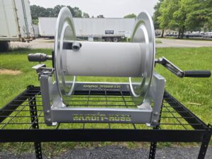 Bandit 12 inch Aluminum Hose Reel 1/2 inch manifold